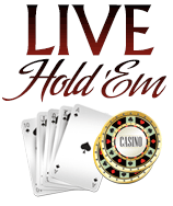 Live dealer Texas Hold'em