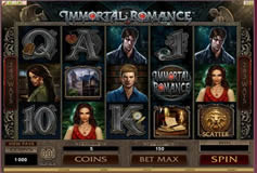 Immortal Romance at Ruby Fortune